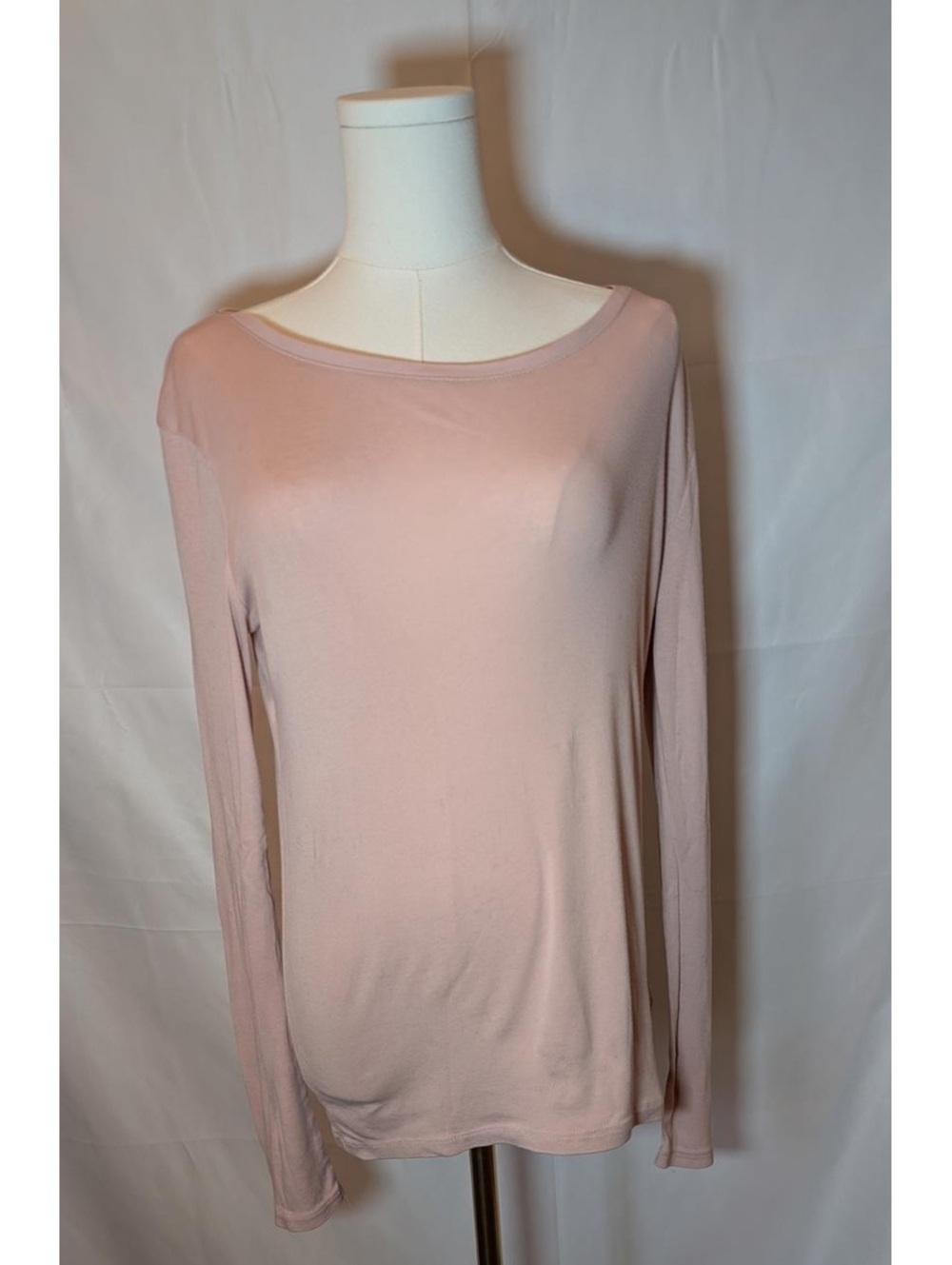 A New Day Long Sleeve Light Pink Shirt Women’s Size XS